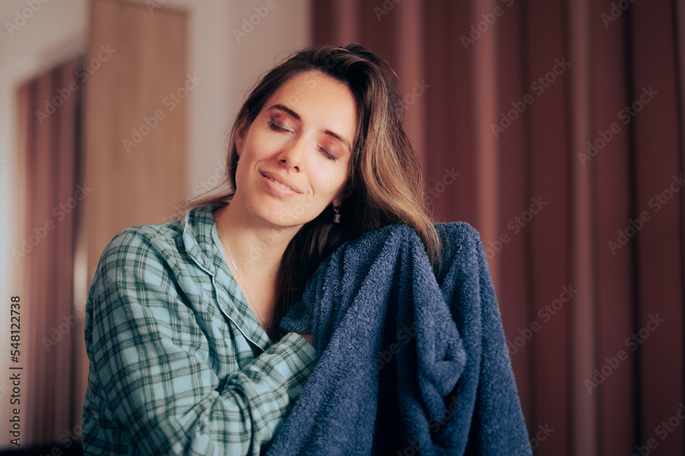 Woman Drying Her Hair Using a Microfiber Towel. Lady not using heat on her hair trying to keep it healthy
Woman Drying Her Hair Using a Microfiber Towel. Lady not using heat on her hair trying to keep it healthy