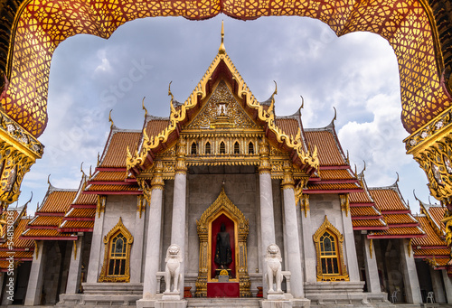 Thai Marble temple or Wat Benchamabophit, Bangkok
