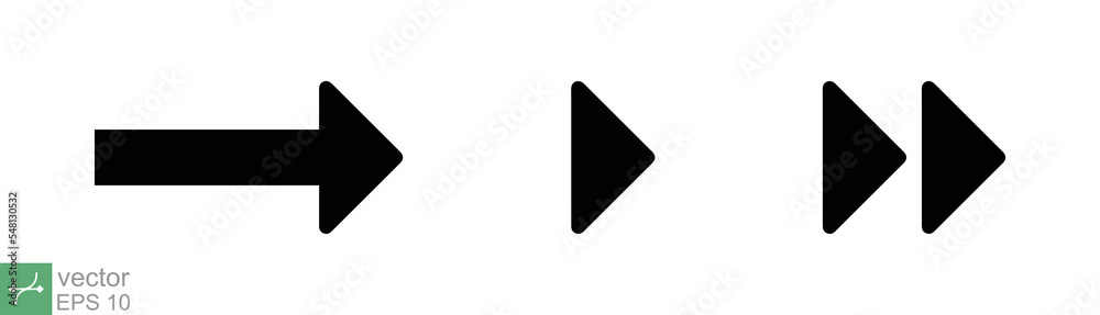 Arrow vector icon collection. Right, left, up, down, different black direction sign element. Vector illustration isolated on white background. EPS 10. Arrow vector icon collection. Right, left, up, down, different black direction sign element. Vector illustration isolated on white background. EPS 10.
