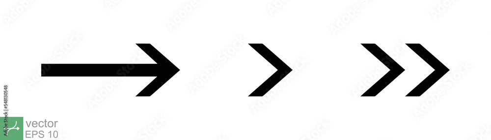 Arrow vector icon collection. Right, left, up, down, different black direction sign element. Vector illustration isolated on white background. EPS 10. Arrow vector icon collection. Right, left, up, down, different black direction sign element. Vector illustration isolated on white background. EPS 10.