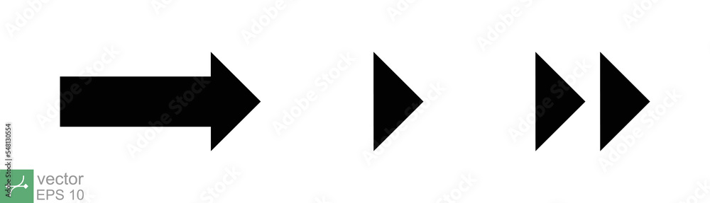 Arrow vector icon collection. Right, left, up, down, different black direction sign element. Vector illustration isolated on white background. EPS 10. Arrow vector icon collection. Right, left, up, down, different black direction sign element. Vector illustration isolated on white background. EPS 10.