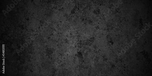  Black texture chalk board and black board background. stone concrete texture grunge backdrop background anthracite panorama. Panorama dark grey black slate background or texture. © MdLothfor