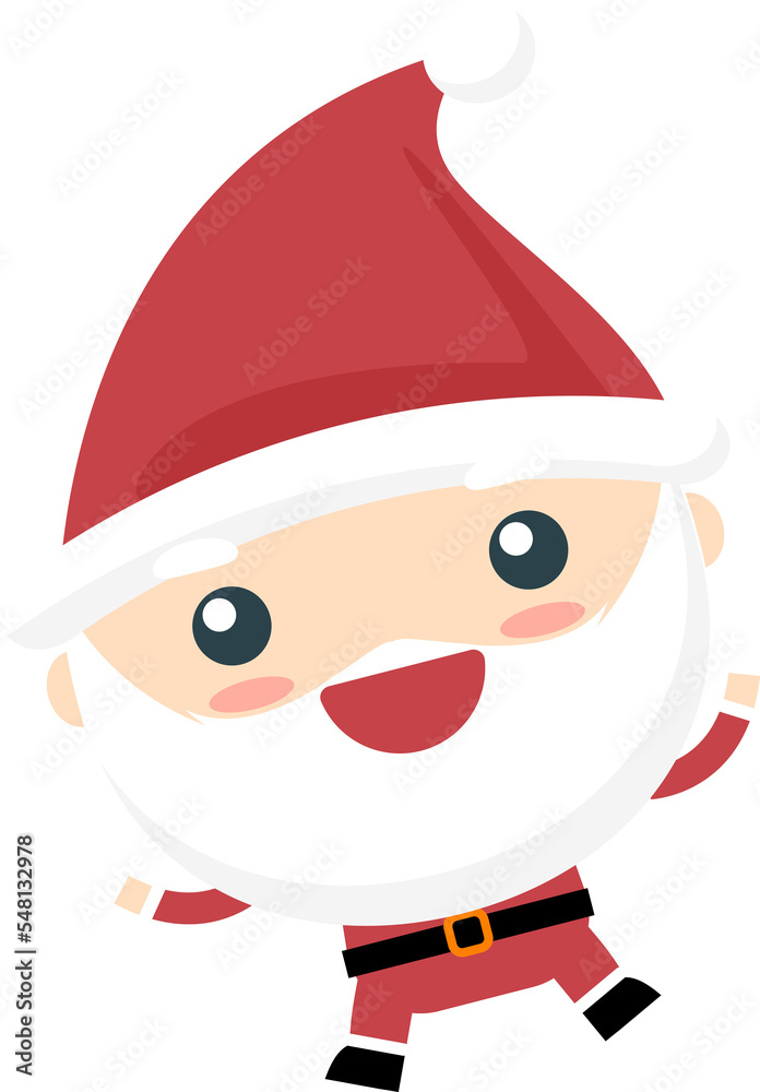 Santa Claus. Illustration of Santa Claus.