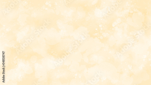 雲流紙のような和風ふんわり背景(黄色)