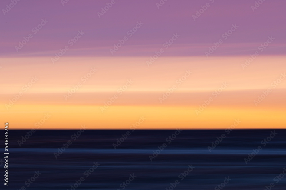 Obraz premium sunset over the sea
