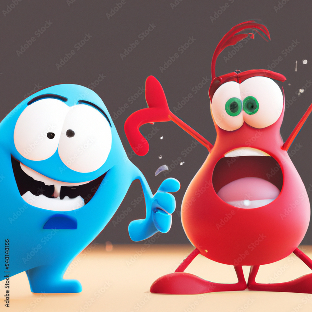 Fototapeta premium 3d rendered illustration of a child monster