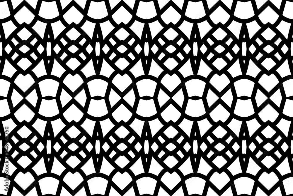 Ornament seamless pattern. Geometric background.Textile print, web design, abstract background. Vector art. Ornament seamless pattern. Geometric background.Textile print, web design, abstract background. Vector art.