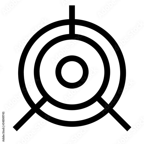 crosshair focus goal target shooting