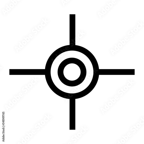 crosshair focus goal target shooting