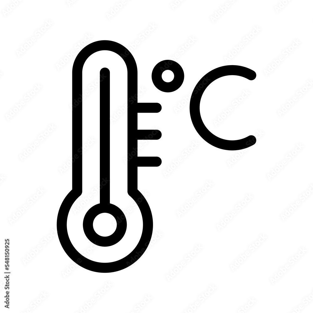 celcius line icon illustration vector graphic celcius line icon illustration vector graphic