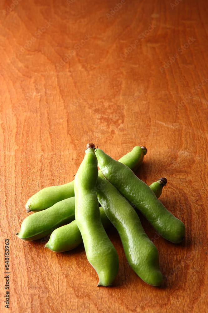 空豆のさや 空豆のさや