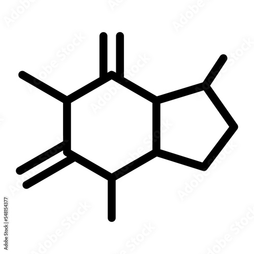 caffeine line icon