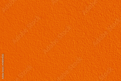 Orange Concrete Wall Texture For Background And Design.