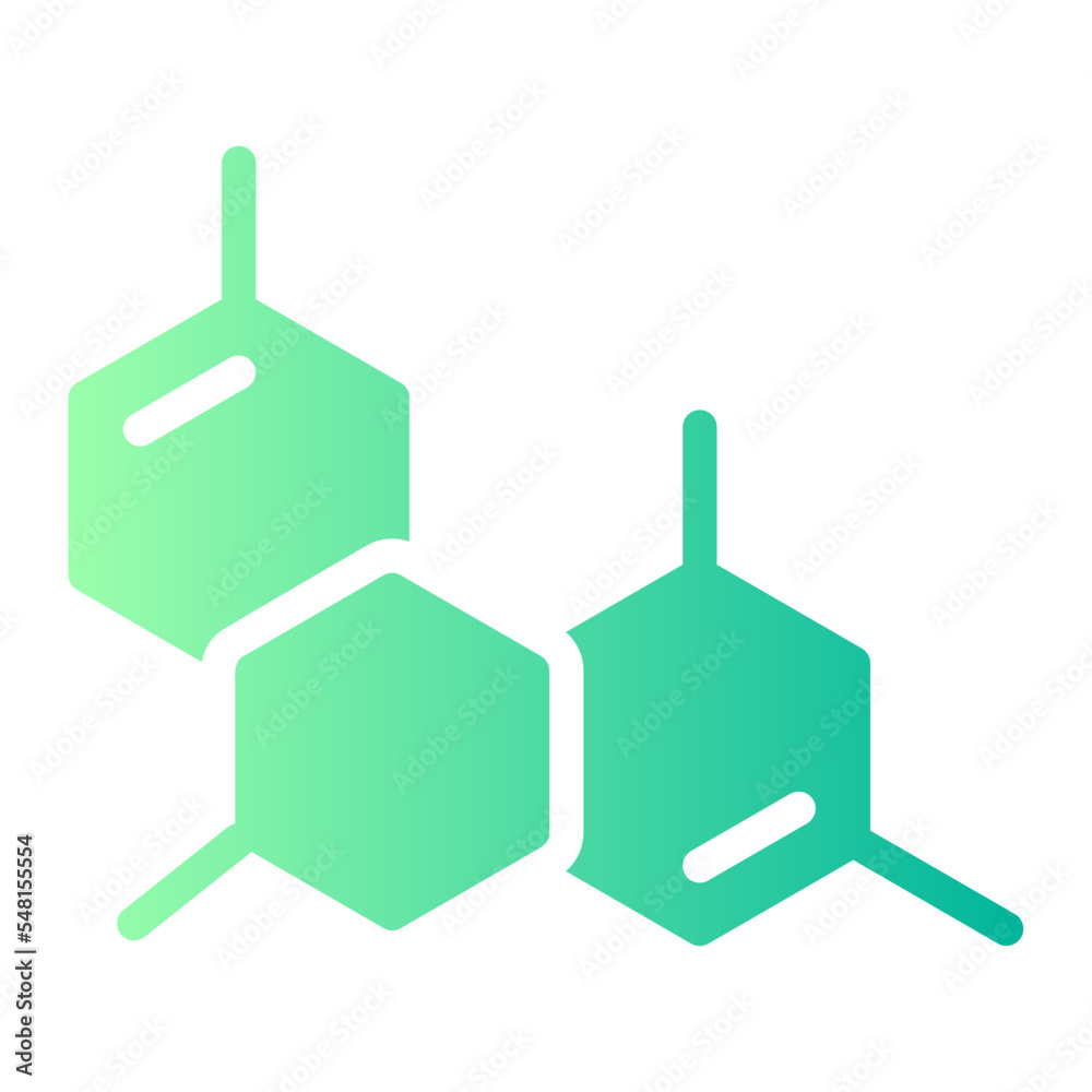 cannabidiol gradient icon cannabidiol gradient icon