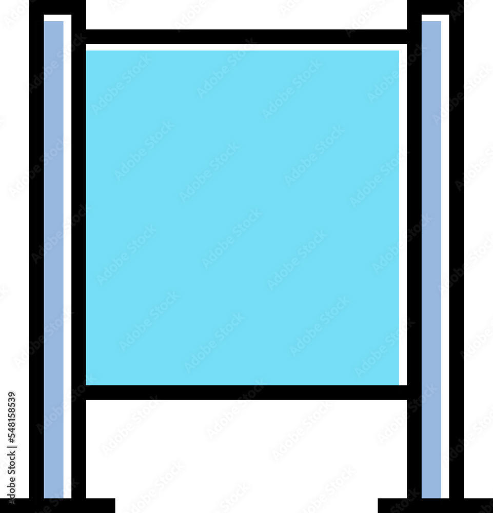 blue street signpost illustration blue street signpost illustration