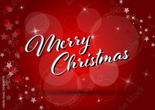 Marry Christmas Card Celebration