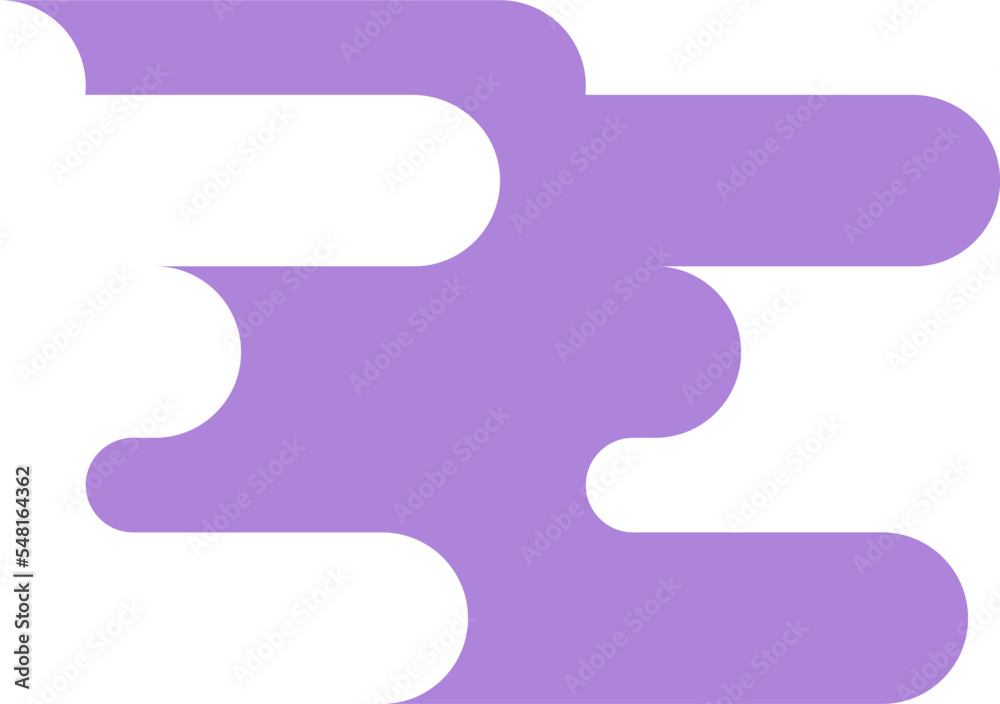 Obraz premium Abstract Minimal Round Shape Vector Illustration