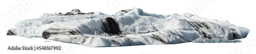 Isolated PNG cutout of an iceberg  on a transparent background