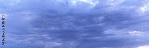 Fototapeta Naklejka Na Ścianę i Meble -  Blue sky background. Copy space. 