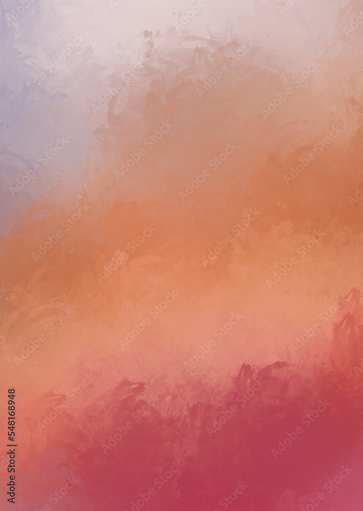 Fototapeta premium Brushed Painted Abstract Background. Brush stroked painting. Strokes of paint. 2D Illustration.