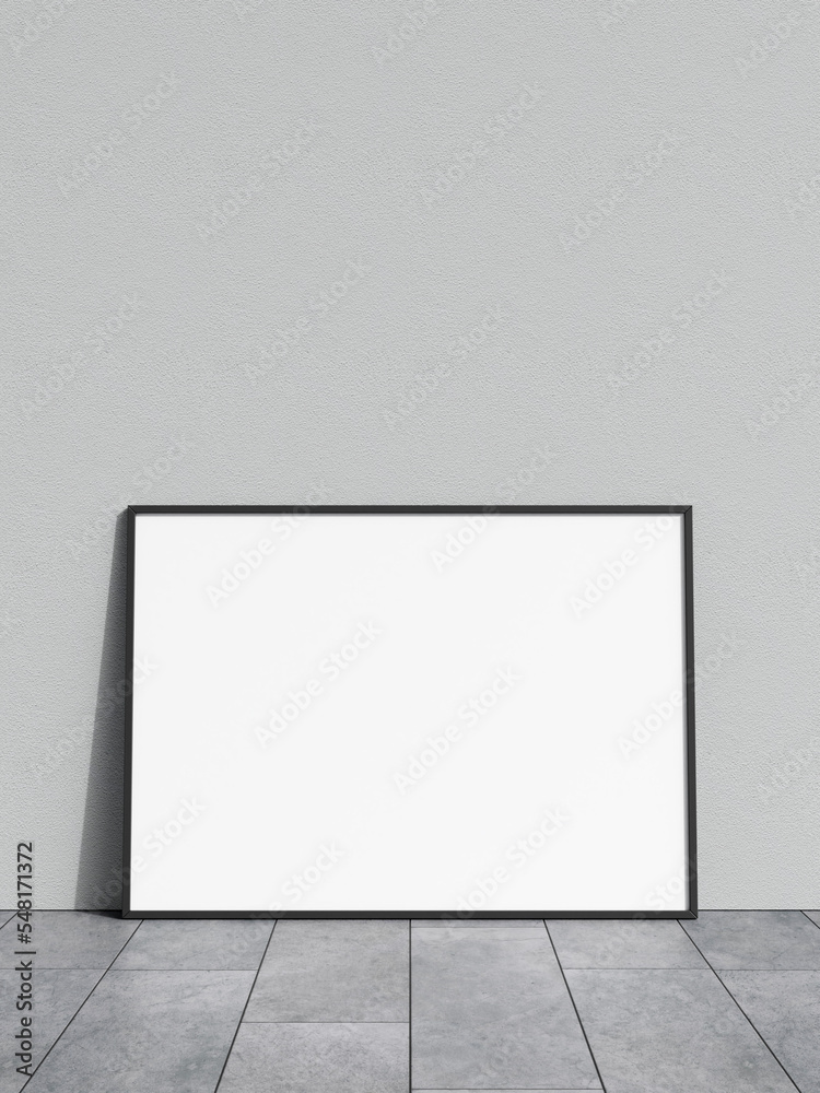 Blank poster frame mockup. Empty picture frame mockup. Blank photo frame. Frame mockup for photo, print, painting, artwork presentation. Frame mockup. Clean, modern, minimal frame. 3d rendering Blank poster frame mockup. Empty picture frame mockup. Blank photo frame. Frame mockup for photo, print, painting, artwork presentation. Frame mockup. Clean, modern, minimal frame. 3d rendering
