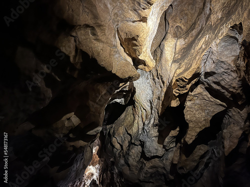 Lombriv is the largest cave in Europe. Lombriv is one of the most visited large places in the Ariège. Ombrives, mesmerizing, where legends, proto-history and history have left their traces.  photo