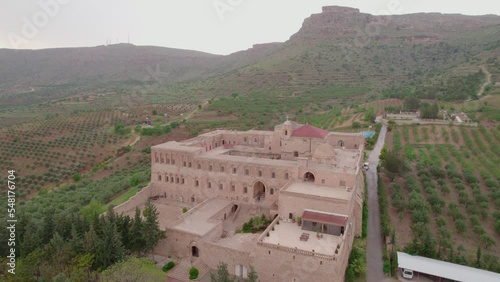 Mor Hananyo Monastery (Deyrulzafaran Manastiri) , is an important Syriac Orthodox monastery, Mardin, Turkey, in the Syriac cultural region known as Tur Abdin photo