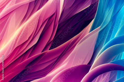 abstract gradient colorful background wallpaper 03 generative ai illustration