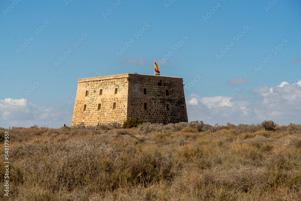 San Jose tower in Nova Tabarca island of Alicante Spain