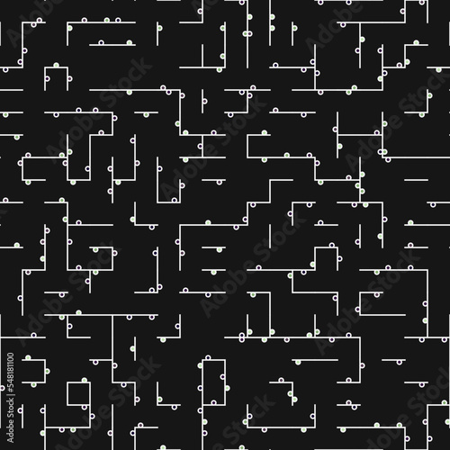 Decorative diagram colorful geometric figures background illustration