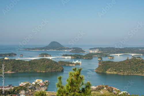 Five Bridges of Amakusa, in Kumamoto, Kyushu, Japan photo