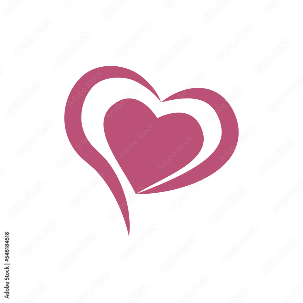 Collection of Valentine's Day Heart elements for template design elements Collection of Valentine's Day Heart elements for template design elements