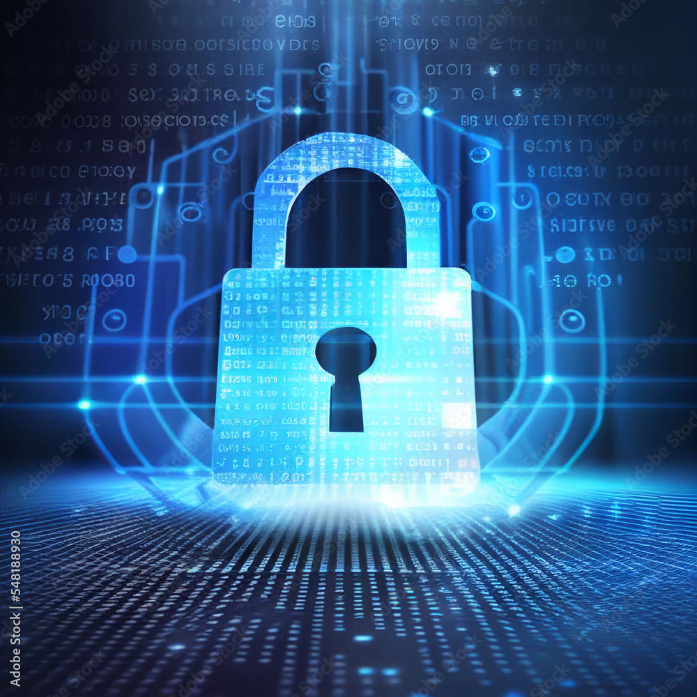 Cyber information network safety lock Cyber information network safety lock