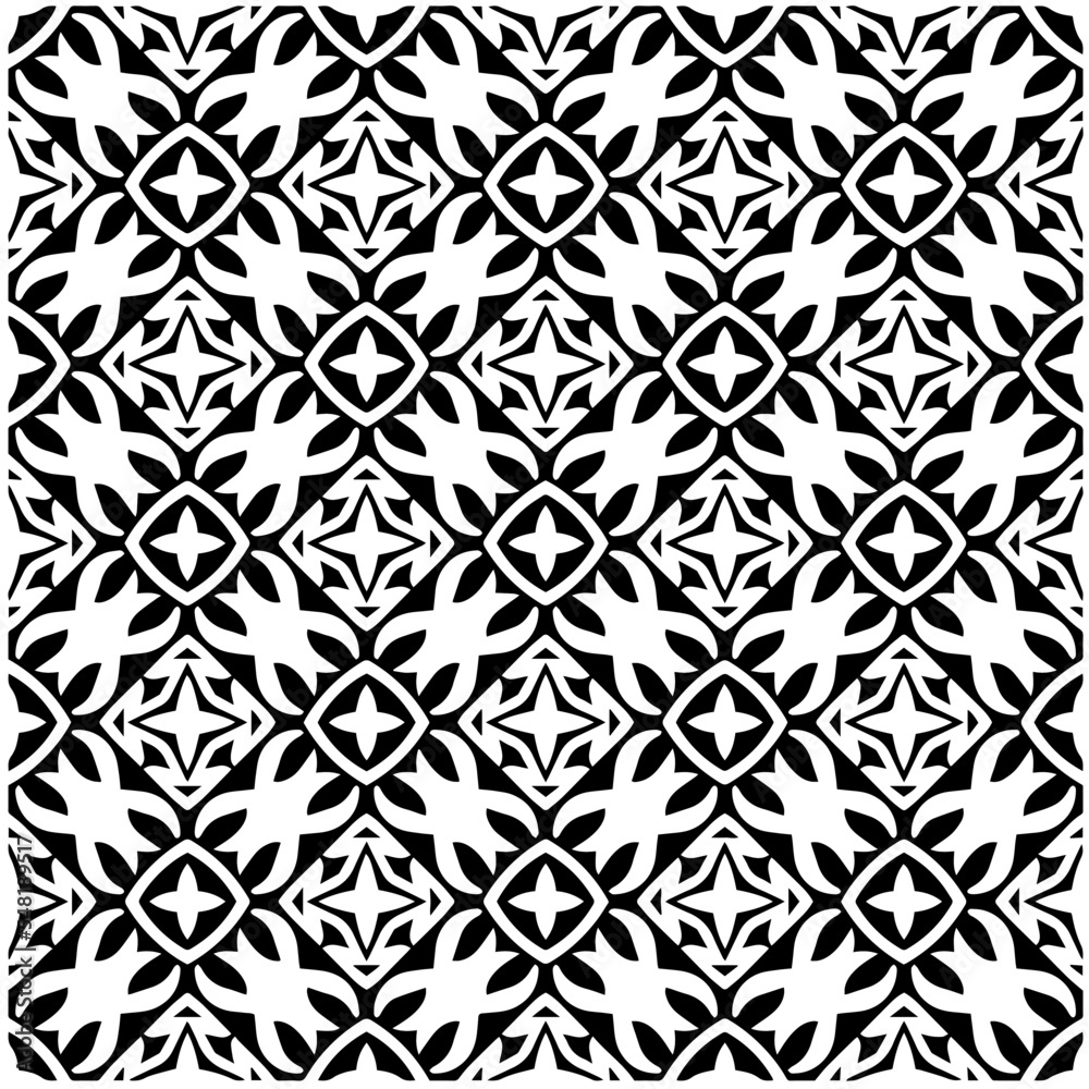Design seamless monochrome geometric pattern. Abstract background. Vector art.Perfect for site backdrop, wrapping paper, wallpaper, textile and surface design. Design seamless monochrome geometric pattern. Abstract background. Vector art.Perfect for site backdrop, wrapping paper, wallpaper, textile and surface design.