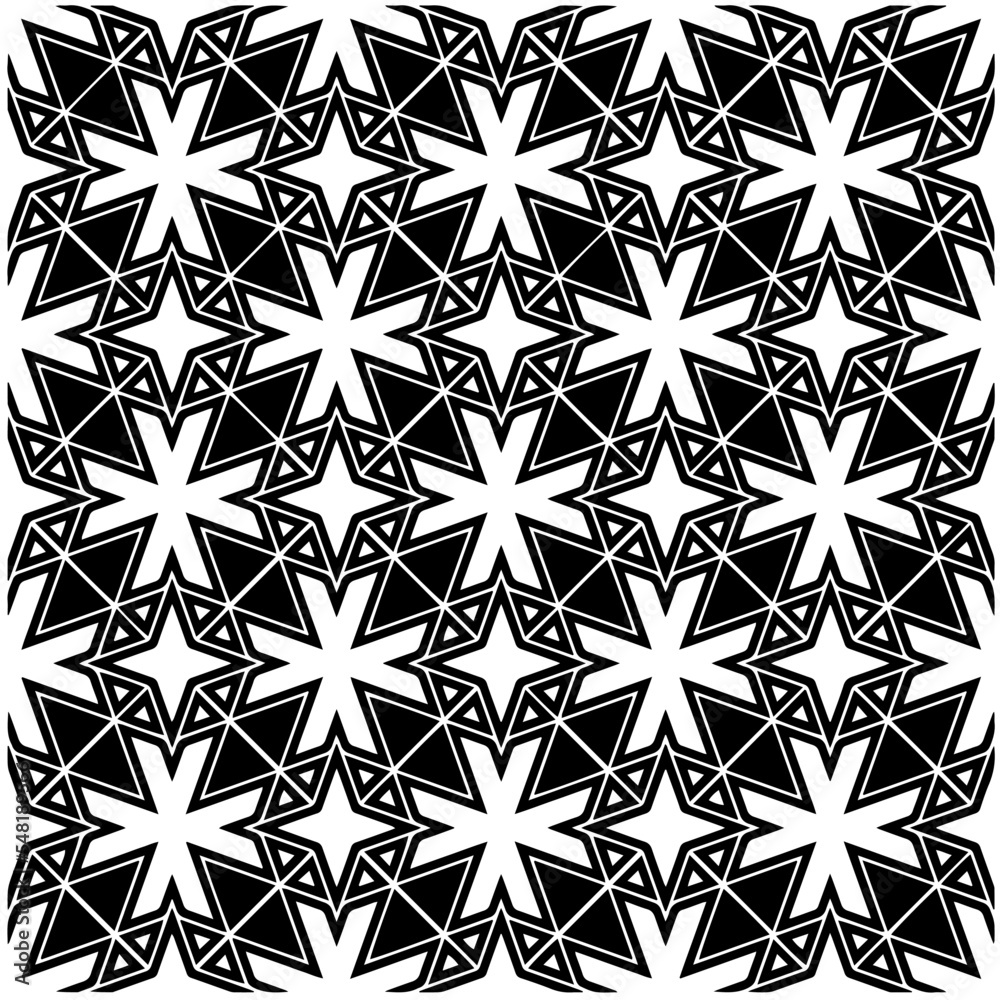 Design seamless monochrome geometric pattern. Abstract background. Vector art.Perfect for site backdrop, wrapping paper, wallpaper, textile and surface design. Design seamless monochrome geometric pattern. Abstract background. Vector art.Perfect for site backdrop, wrapping paper, wallpaper, textile and surface design.