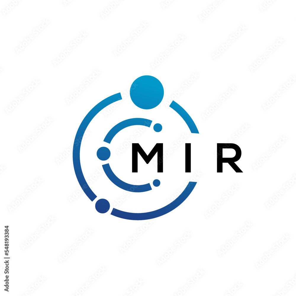 MIR letter technology logo design on white background. MIR creative initials letter IT logo concept. MIR letter design.
MIR letter technology logo design on white background. MIR creative initials letter IT logo concept. MIR letter design.