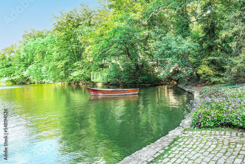 View of beautiful river wit...
