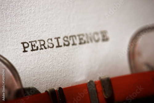 Persistence concept view
