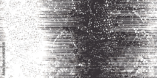 Monochrome Wood Grain Textured Distressed Striped Pattern with Ink Brush Stokes Textured Striped. animal skin textures mixed black and white vector 