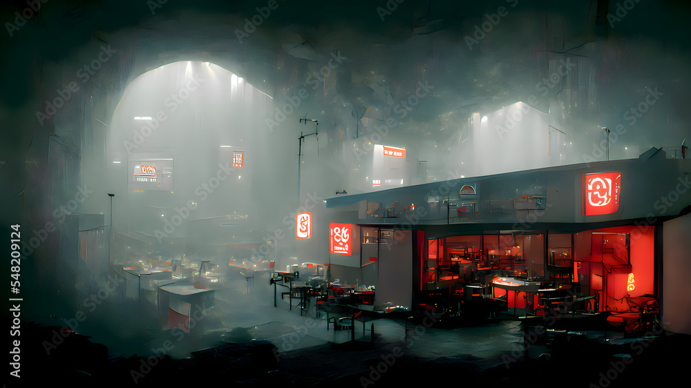 Horror restaurant