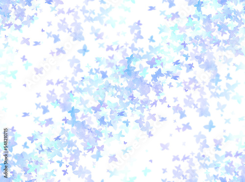 蒼いの蝶の壁紙（シームレス）