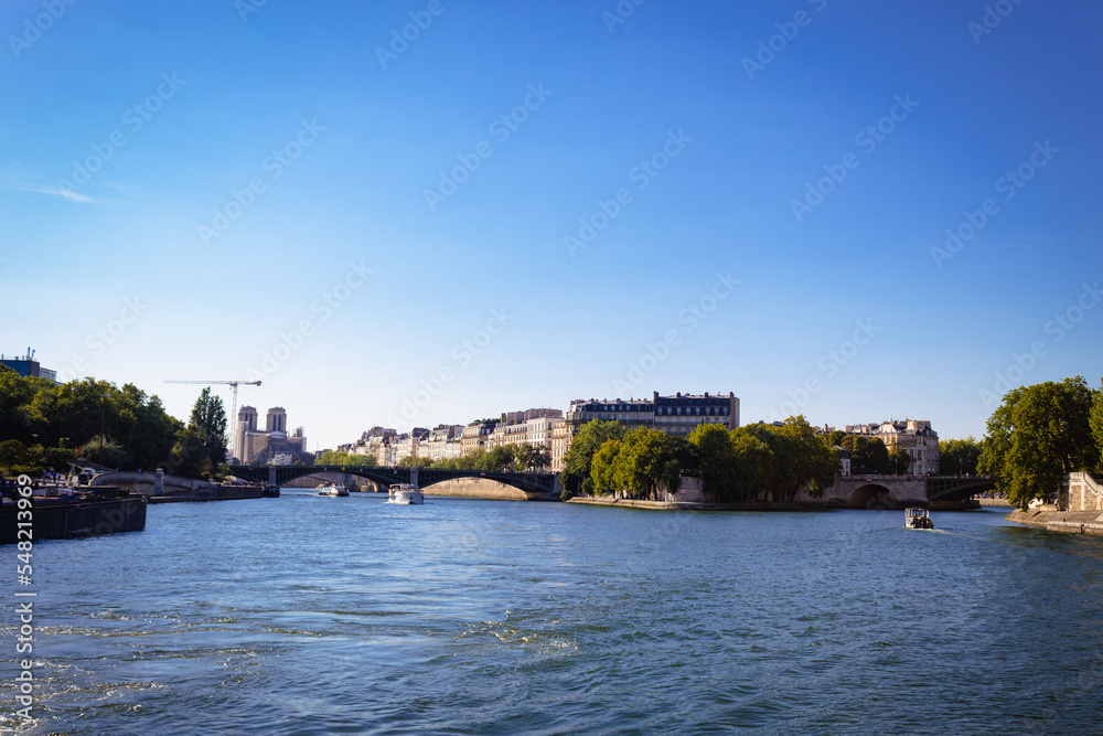 a trip along the seine and the bridges of paris