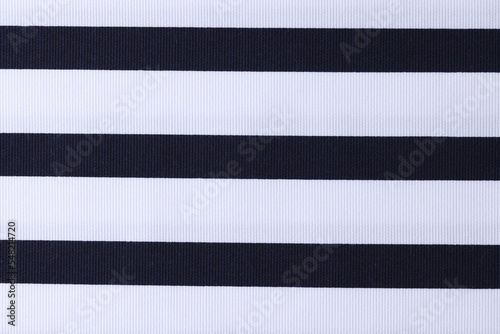 Black and white striped fabric for design art work