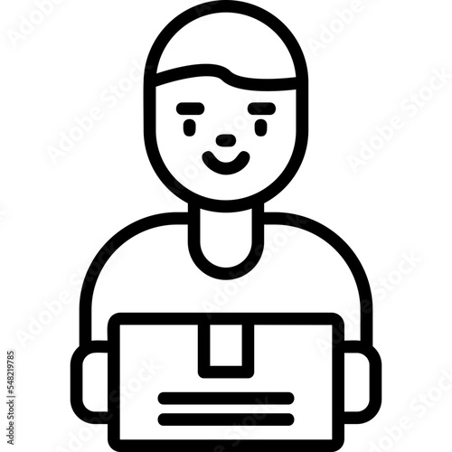Deliveryman Icon