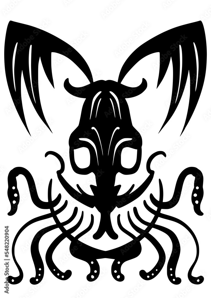 cthulhu, magic, dark monster, world demon, demon, 