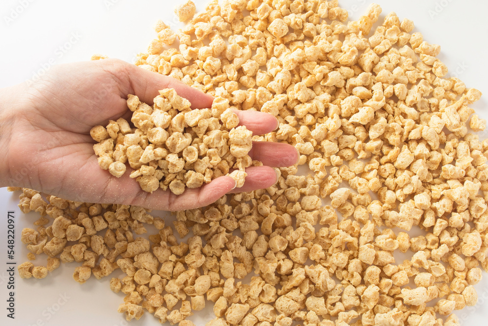 Soya soybean with white background Soya soybean with white background