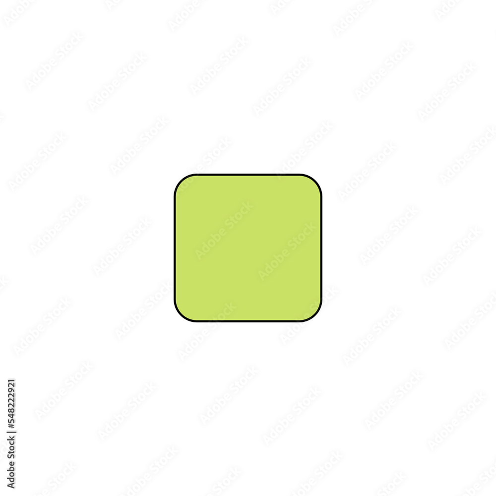 green square button