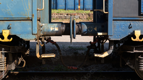 RAILWAY TRANSPORT - Wagons for the transport of coal and other minerals on railway siding