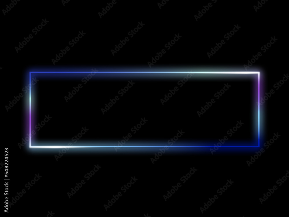Geometric hexagon shape neon frames luxury line vector illustration Geometric hexagon shape neon frames luxury line vector illustration