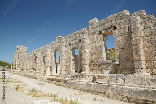 Perge Ancient City in Antalya, Turkiye